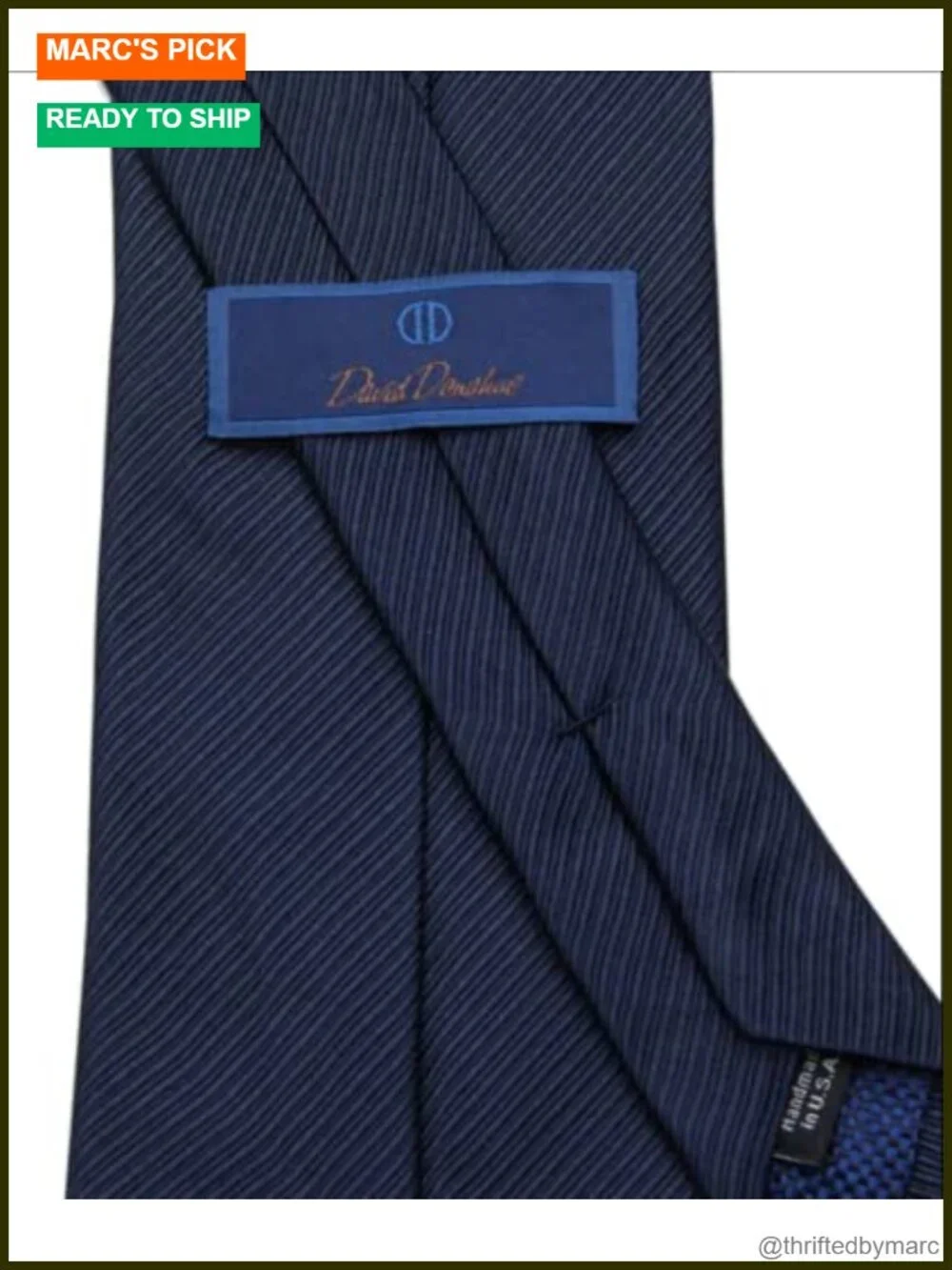 100% Italian Silk Handmade Neck Tie 58 in. x 3.25 in.